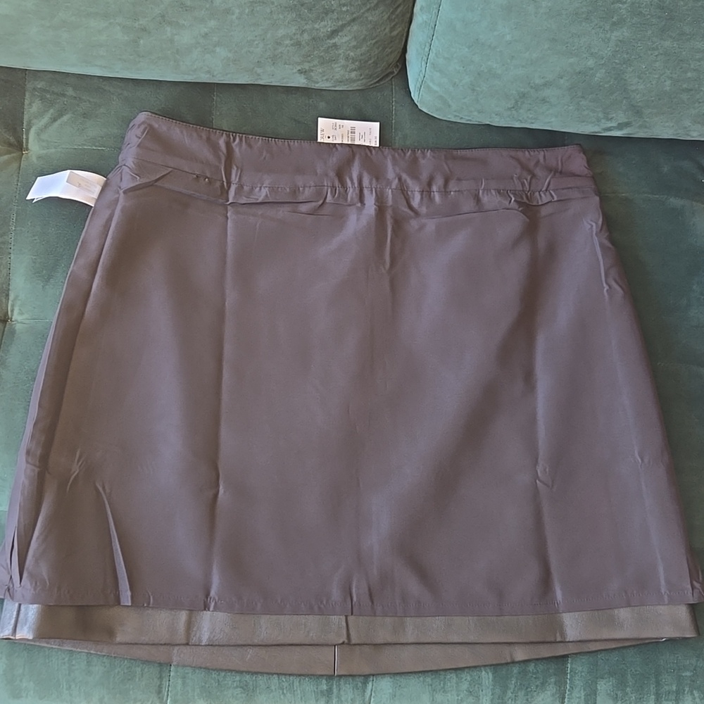 J.Crew Factory Faux Leather A-Line Mini Skirt Black NWT 16 - Picture 16 of 16
